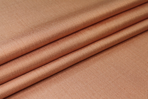 Textured Weave Linen - Salmon fabric