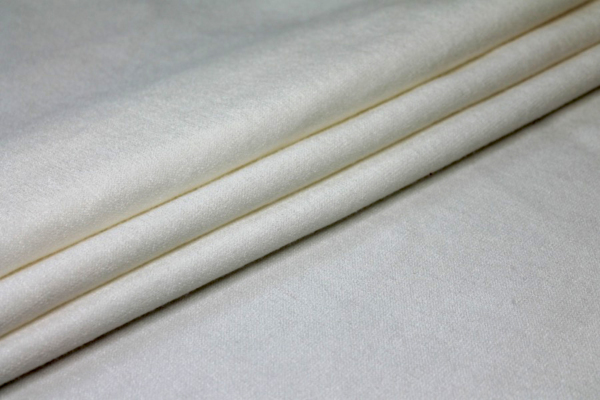 Super Soft Double Knit Jersey - Ivory fabric