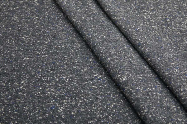 Wool Mix Tweed - Blue / Green fabric