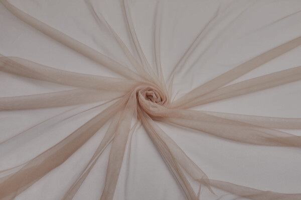 Soft Nylon Tulle - Nude - T07 fabric