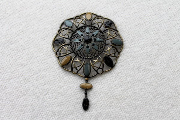 Decorative Metal and Enamel Ornament trim