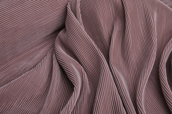 Pleated Fabric - Tea Rose
