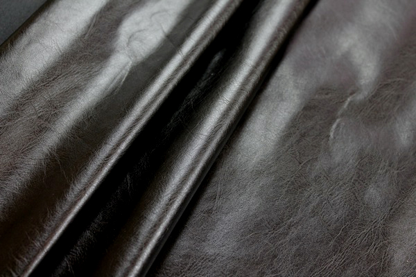 Soft Leatherette - Black fabric