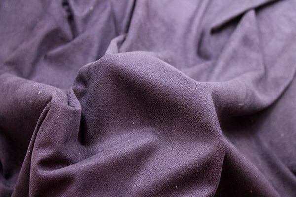 Soft Suedette - Deep Purple fabric