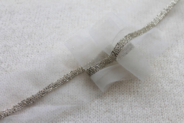 Beaded Micro Trim - Silver