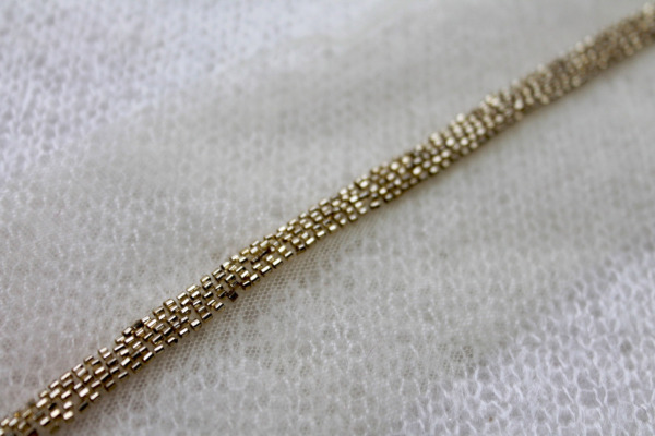 Beaded Micro Trim - Gold