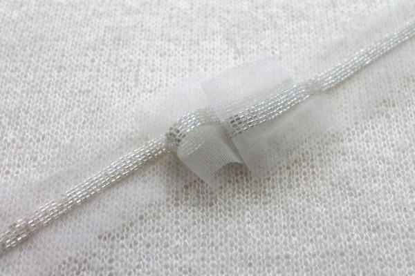 Beaded Micro Trim - Ivory - Narrow
