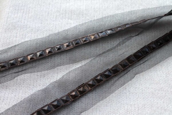 Stud Sequin Trim - Bronze - Single