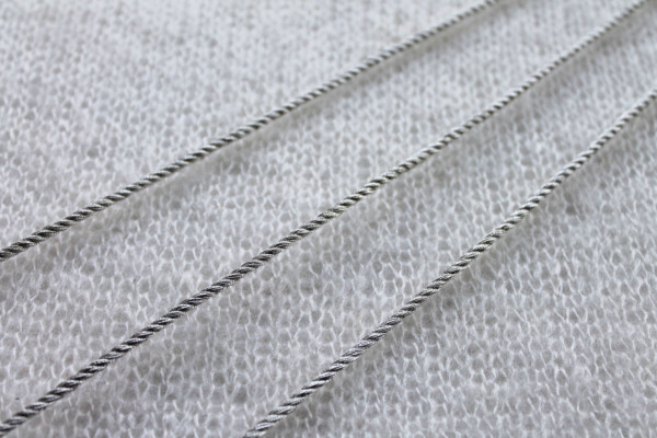 Twisted Silver Cord - Large trim
