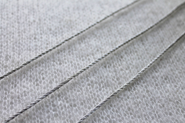 Twisted Silver Cord - Small trim