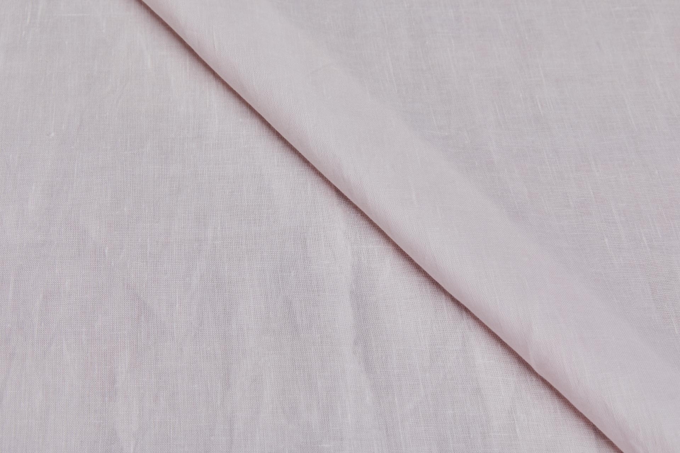 Palest Pink Linen