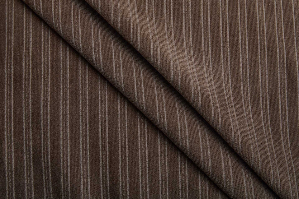 Striped Rib Corduroy - Brown
