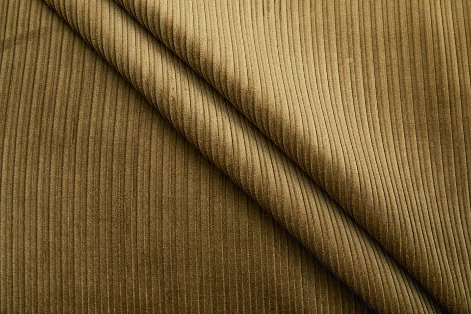 Wide Rib Corduroy - Harvest Green