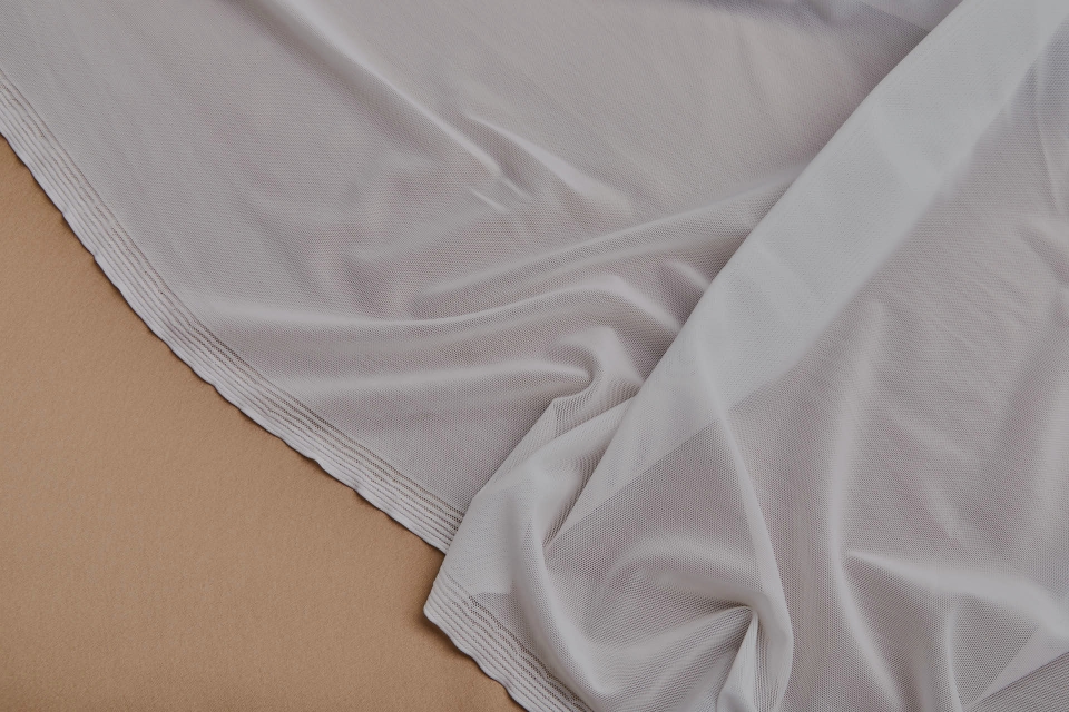 Soft Bodystocking Mesh - Ivory