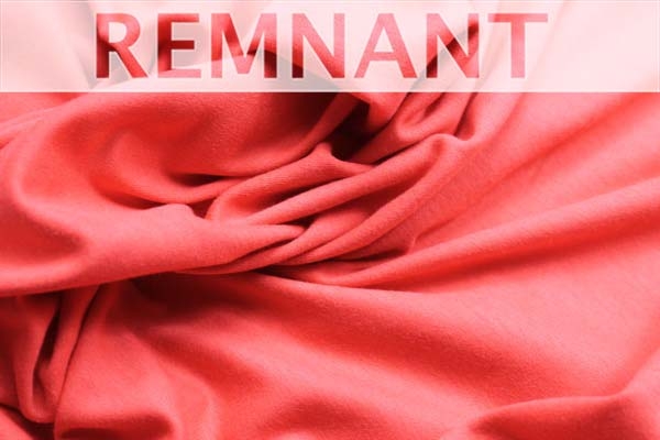 REMNANT - Soft Viscose Jersey - Tomato Red - 1.2m Piece