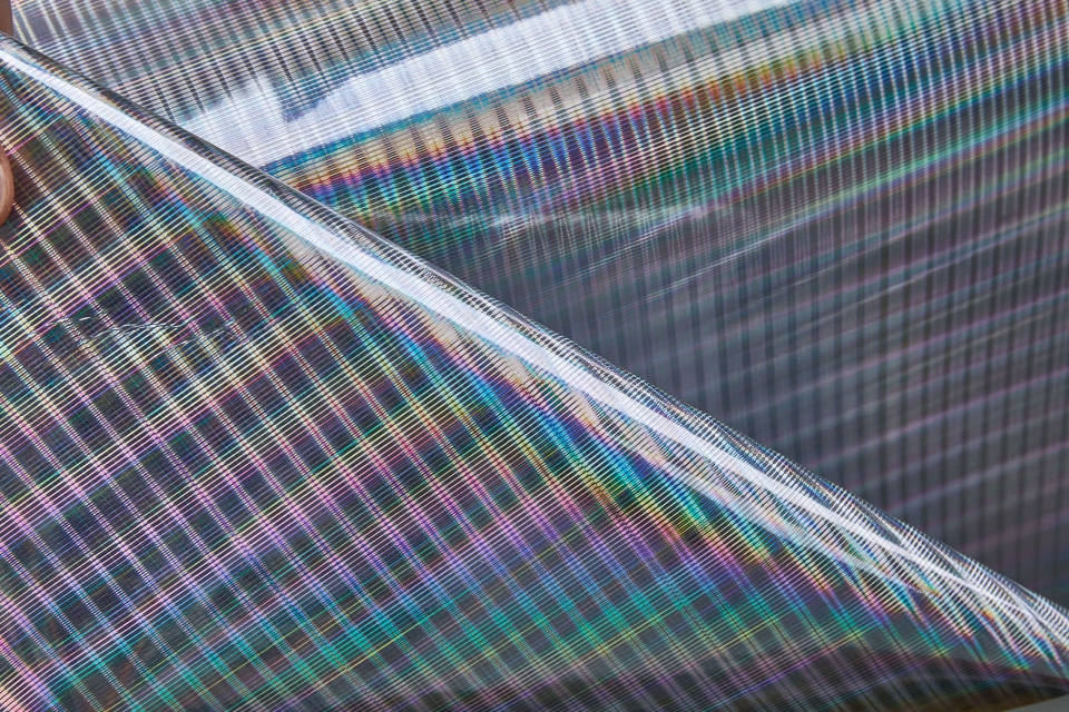 Holographic Metallic Leatherette - Silver