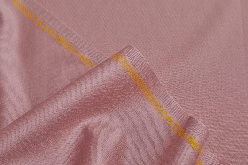 Luxury Italian Wool Suiting - Dusty Pink