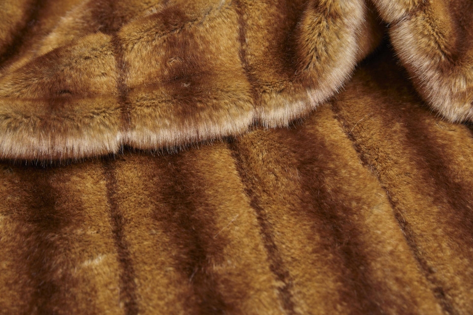 Faux Fur - Caramel Mink