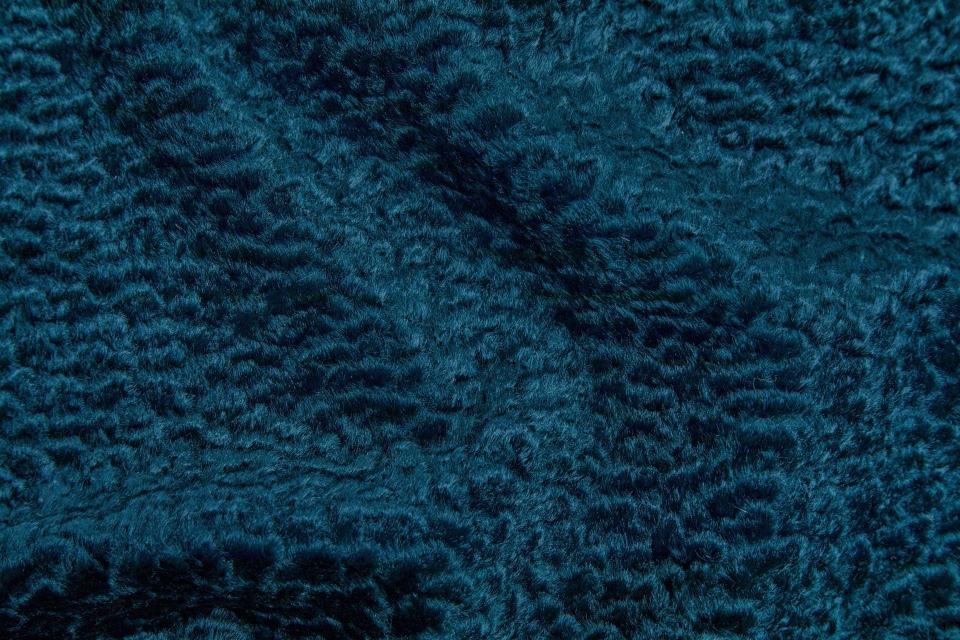 Faux Astrakhan - Deep Teal
