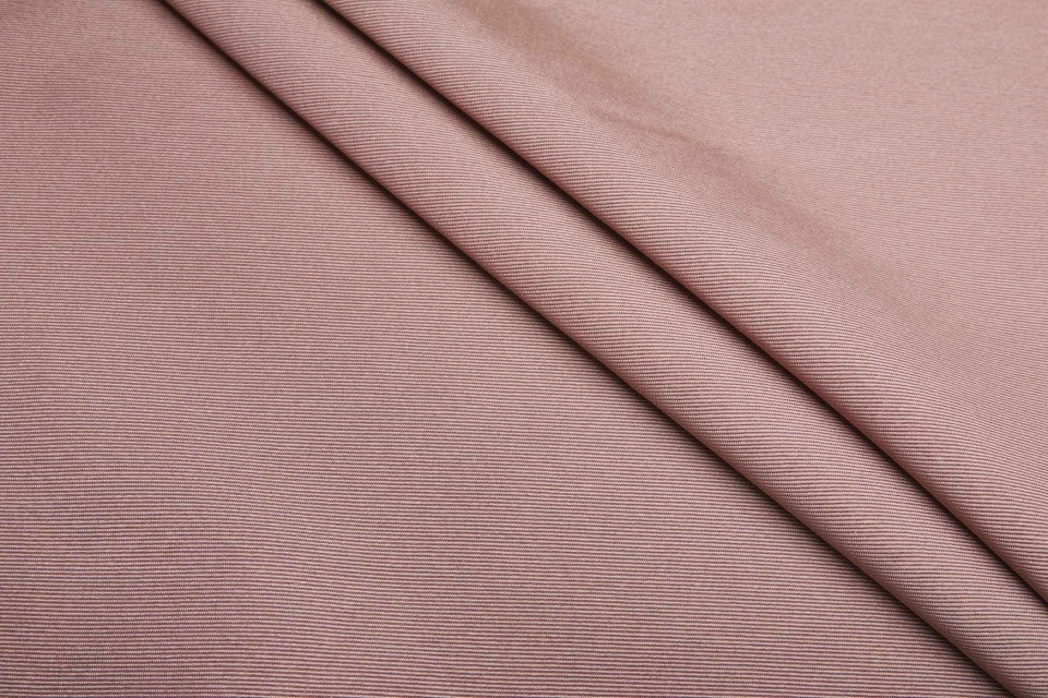 Cotton Viscose Grosgrain - Rosy Brown