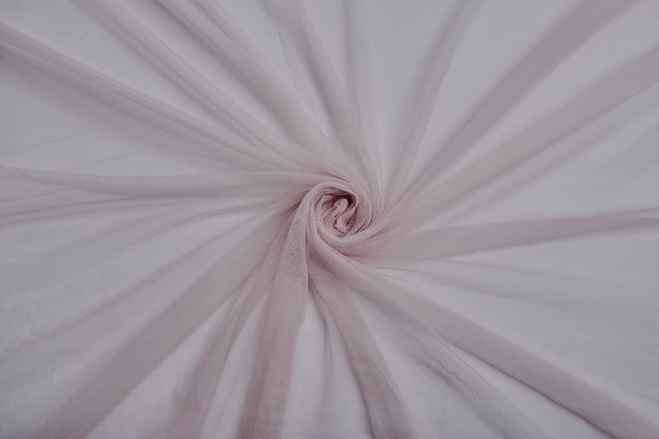 Soft Nylon Tulle - Powder Pink - T52
