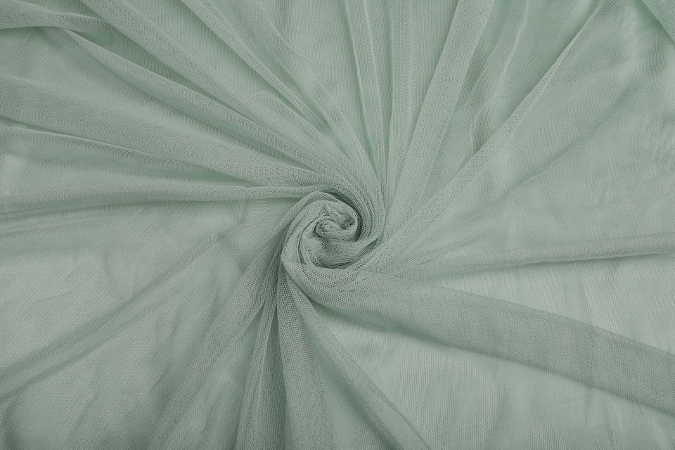 Soft Nylon Tulle - Sage Green - T59